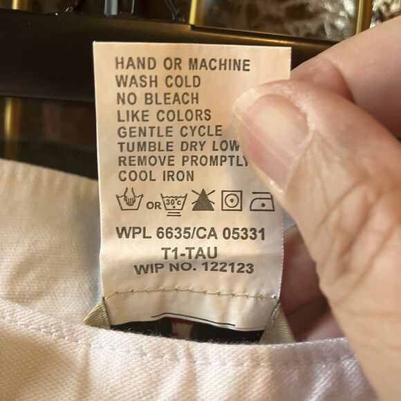 Woolrich Women’s Vintage Montevallo Bermuda Shorts White Size 14 New with Tags - Picture 7 of 12